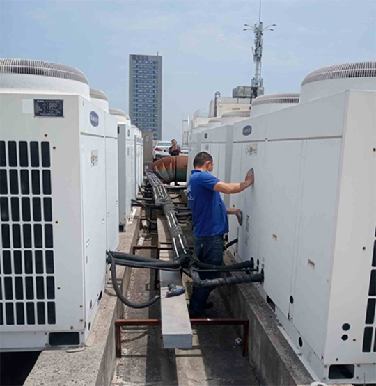 昂昂溪中央空调制热和不制冷系统维修方法